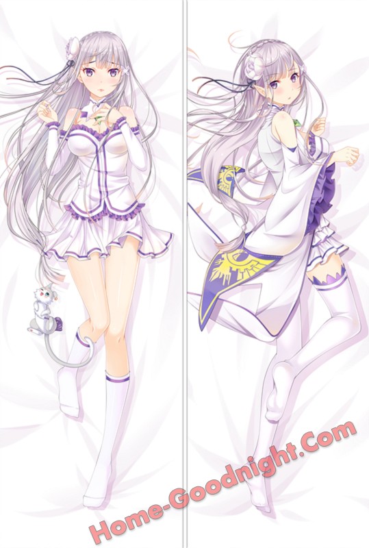 Re Zero - Emilia Dakimakura 3d pillow japanese anime pillowcase